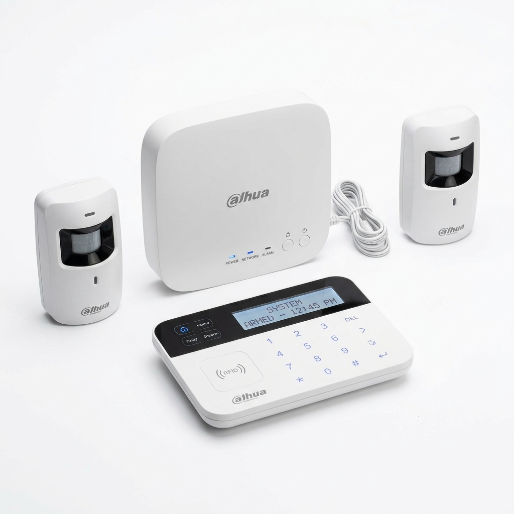 Kit de Alarme Inteligente Dahua Airfly Sem Fios com Sirene & Wi-Fi/4G